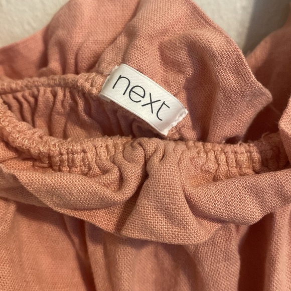 sweet flowy linen dress - Picture 2 of 5